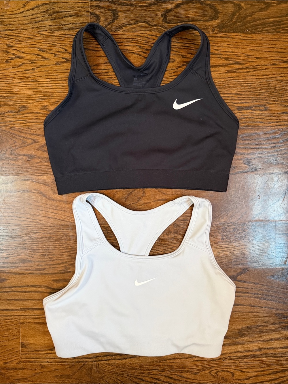 Two Nike Sports Bras Size Medium